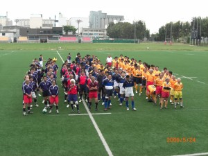 2009/05/24、05/31、06/14　兵庫県ov40ラグビークラブ大会